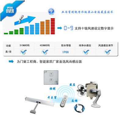 【风速传感器】价格,厂家,图片,入侵探测器/探头,深圳市德力智能科技-